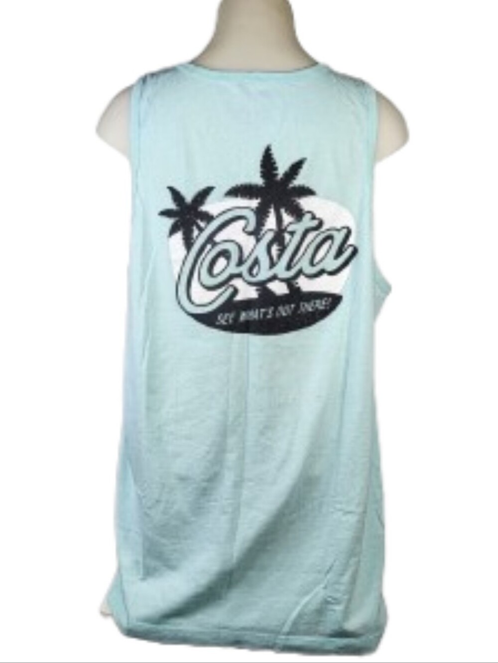 Costa Green See What's Out There Tank Top Sz XL